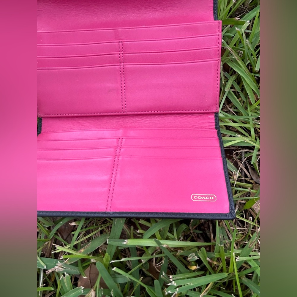 Coach Black Leather Clutch - Picture 7 of 7